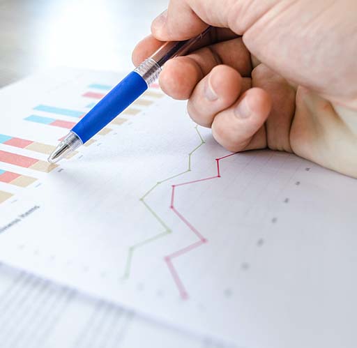 Depiction of graphs, possibly from nutrition science